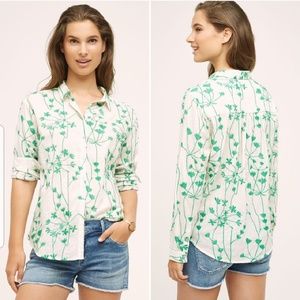 Holding Horses green embroidered shirt